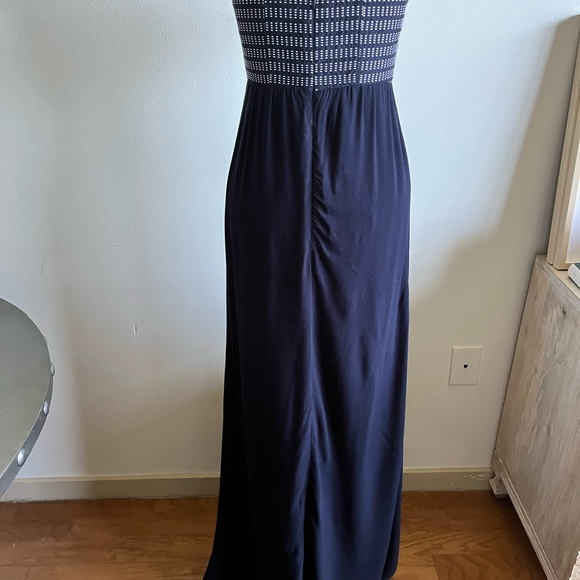 Navy blue Hutch strapless dress - Picture 3 of 8